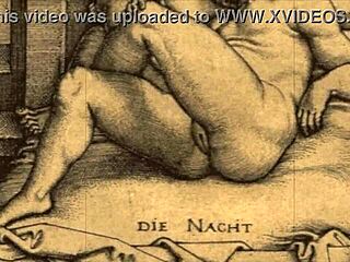 i love this vintage erotic illustration. so retro and sexy