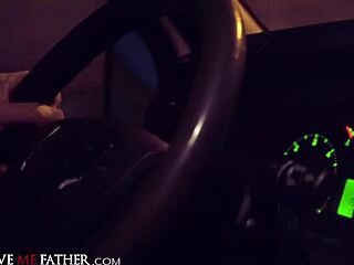 cheating big tits babe picked up for van fuck