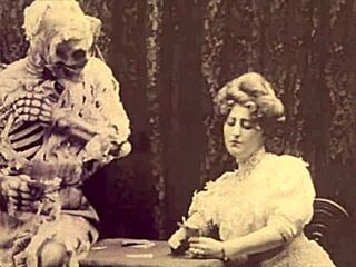 Vintage Halloween Gay Fest in Antique Retro Style