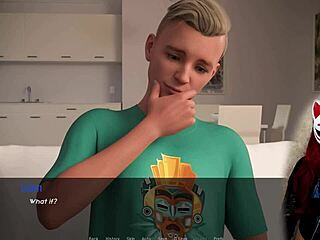 Animated 3D porn with small girl Kate 12 in costumes and upskirt shots