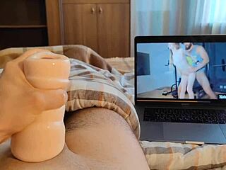 ASMR! So Much Cum With Lube and New Toy Cumming Repeatedly!