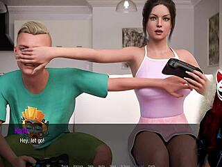 Kate 12 shows off cosplay skirt and legs