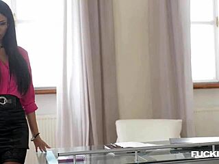 roxina in rubber gear joins xxl gay orgy at sex villa