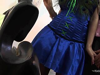 Amazing hottie moans as horny guy cums in her mouth