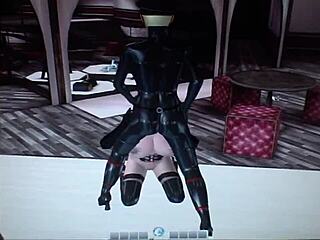 roxina rubber doll in xxl gay orgy