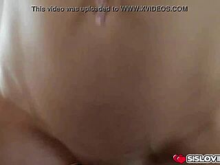 Hot Blonde Teen 18+ Sucks Stepbro! Will He Pound Her Wet Pussy Hard?