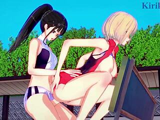 Chisato and takina share emotional futanari sex in lycoris recoil hentai