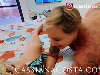 menage top with husband and friend