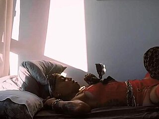 Satisfying My Ebony Fuck Doll