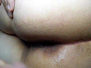 Stepmother's Big Ass Takes Anal from Side with Cum