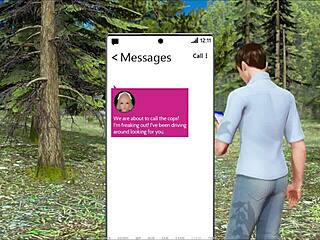 In Ripples 36, the intense passion rips clothes as they embrace in hentai style