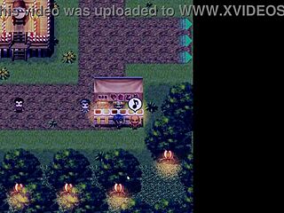 Tanned girl Natsuki enjoys naughty adventures in hentai game