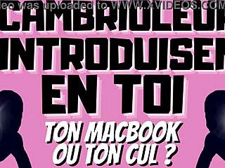 French Burglars Dominate With Bareback Double Penetration.