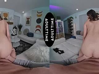 Scarlett Alexis enjoys Kyle Mason grabbing her tits before riding his cock