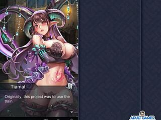 ep1 pulling tiamats nipples to make her cum in king of kinks