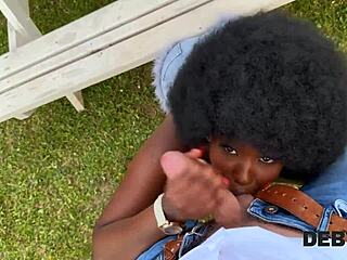 Hairless Brunette Returns Debt With Sex, Shaved Pussy And Big Tits Outdoor