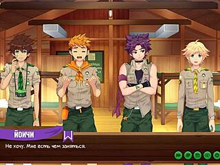 game friends camp ep 2 explores taiga with russian voice