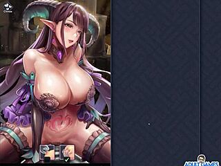 ep1 pulling tiamats nipples to make her cum in king of kinks