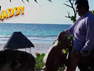 me cogi a la novia de mi amigo en la playa