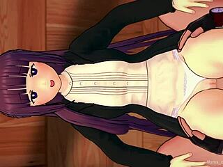 Fern超辣地板上狂野3D性交妈的！