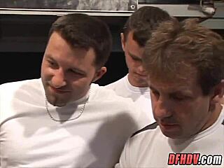 Bukkake bowl 2022 with brunette orgy