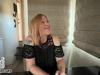 MILF stepmom helps gay son with sex education
