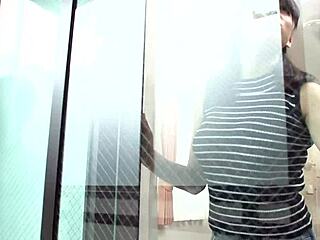 Big Ass Japanese Wife Fucked Hard with Continuous Creampie