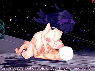 hex maniac fucks trainer hard?