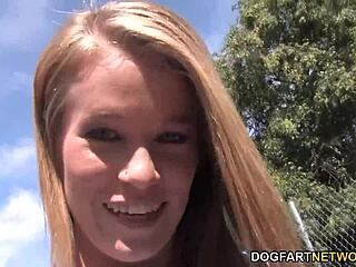 Aiden Aspen Takes Interracial Gangbang with Blowbang Sex and Facial