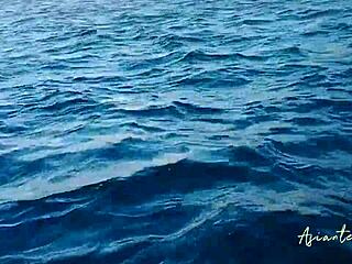 Beach Fun Turns into Proper Cumshot in Tight Pussy