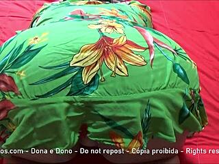 Married Brazilian MILF with a big ass gets some good old-fashioned cuckolding action