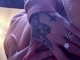 CLOSE UP PUSSY PLAY WITH BIG TITS AND SHAVED PUSSY!