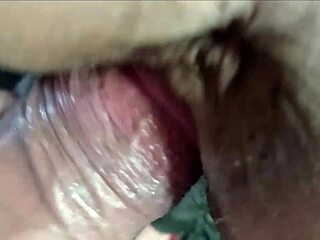 busty brunette feels excited in role-play with partner