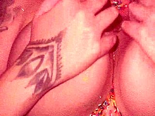 Djbrisa in bunny costume strips and masturbates to a big orgasm