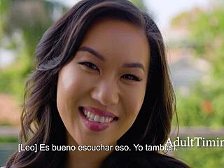 she whispers, ready to take me doggystyle with Spanish subs?