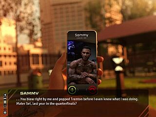 Stunning Brunette Discusses Taboo Old Days In Hentai Game