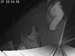Cheating wife and best friend have hot balcony sex