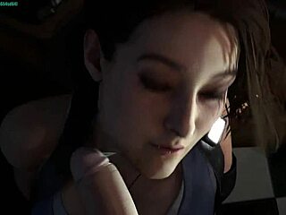 Jill Valentine Faces Hentai Interrogation in Parody
