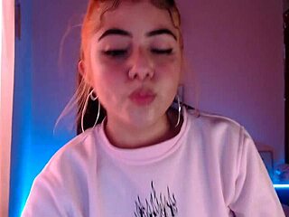 Egirl spits and drools all over cock in sloppy ahegao blowjob!