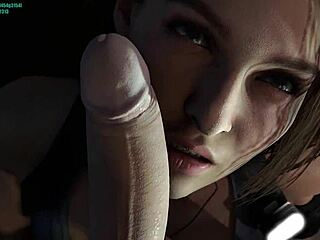 Jill Valentine Faces Hentai Interrogation in Parody