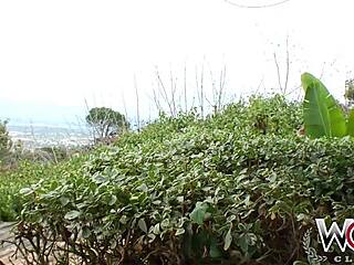 Juicy booty blonde slut gets pounded!