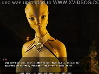 Alien Female Fingers Herself Awaiting My Massive Cock.