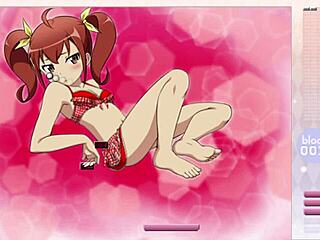 i play kurusu kanako strip arkanoid gameplay with ripped clothes