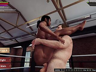 Interracial group sex with fingering and analingus