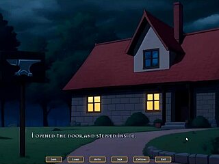 tomboy love in hot forge hentai game ep 4 femdom scene in the kitchen