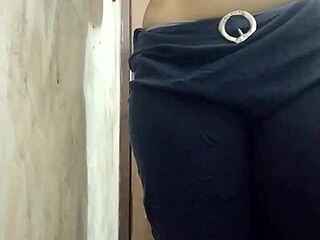 Watch me fuck my indian step sister's ass in the bathroom, he says in this video