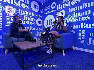Squirting sensation with vibrator on Juan Bustos' podcast