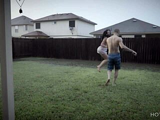 I haded romantic sex under a storm in texas