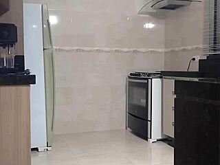 Did The Electrician Enjoy His Sex Payment?!