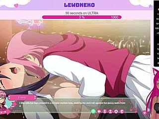 Vtuber Lewdneko Plays Futanari Creampie Game